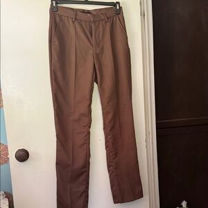Elegant Brown Women's Pantsuit